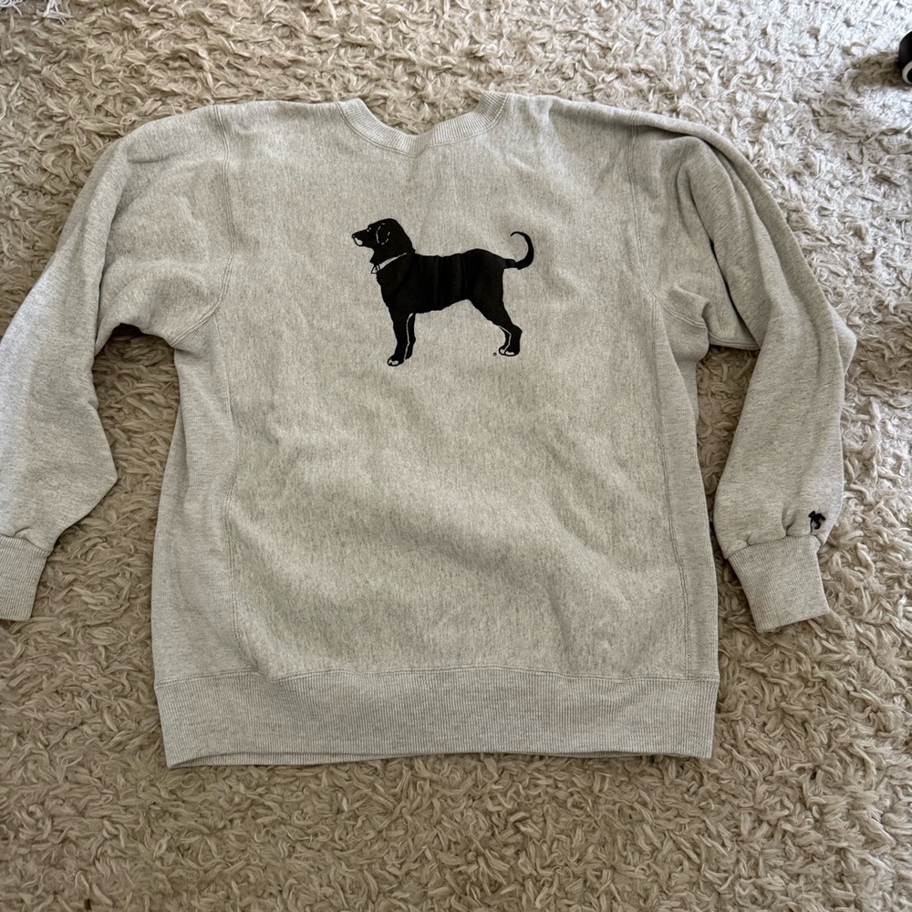 Vintage 90s Heavyweight The Black Dog Crew Neck Sweatshirt